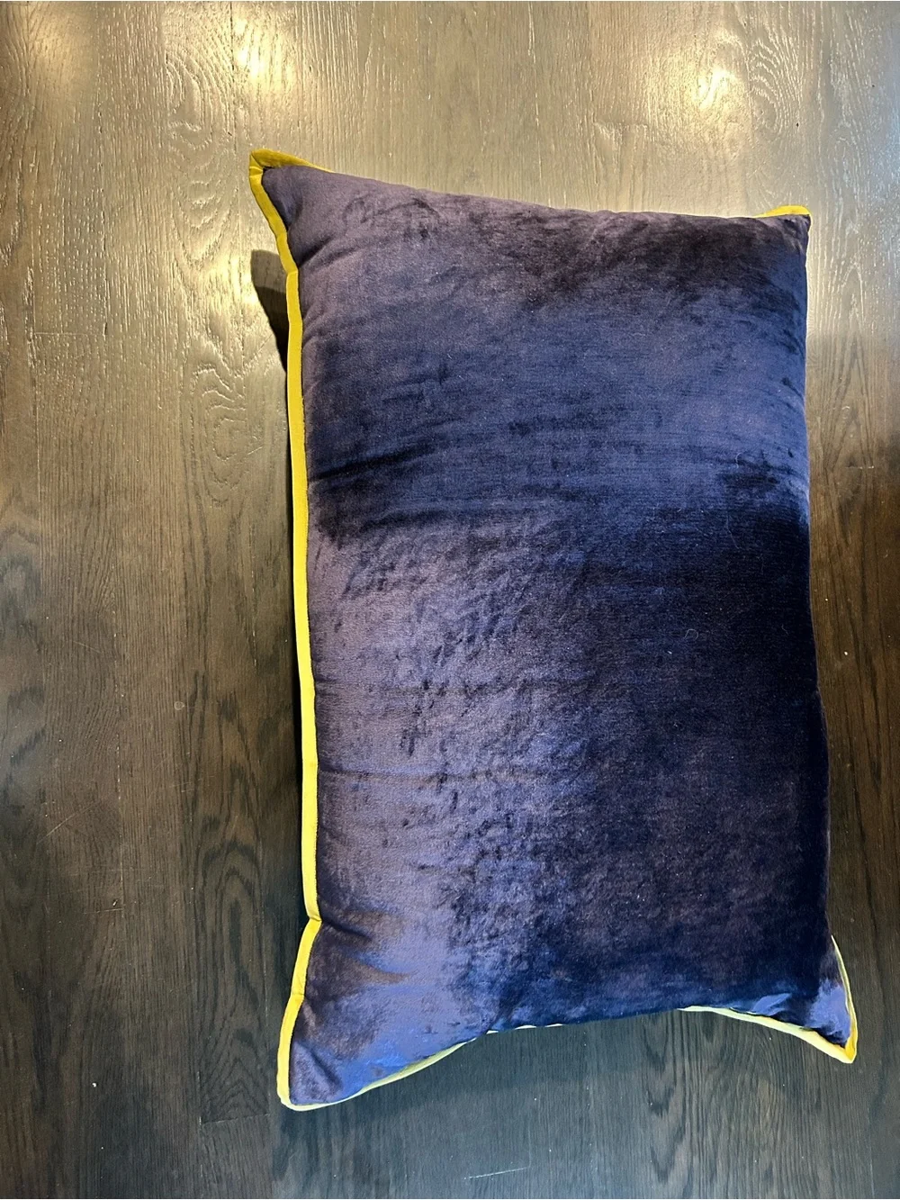 Anthropologie Gold, Blue, green Ornate Embroidered Accent Pillow 20x30.